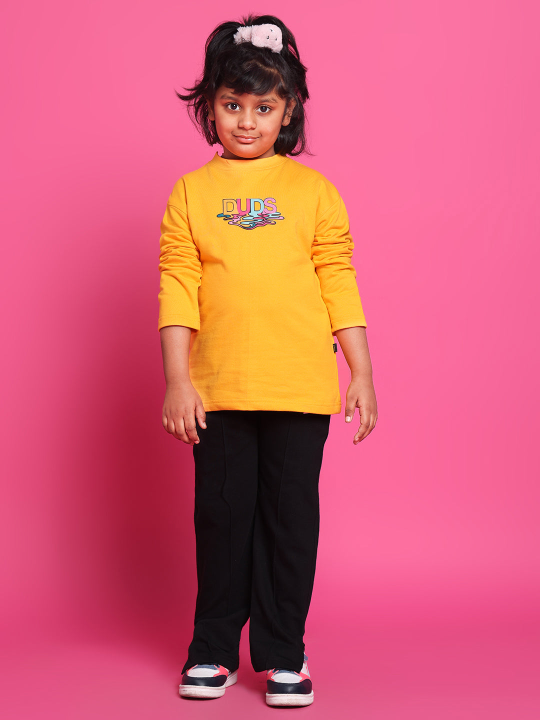 CUBE CO-ORD FOR BOYS & GIRLS (YELLOW-BLACK)