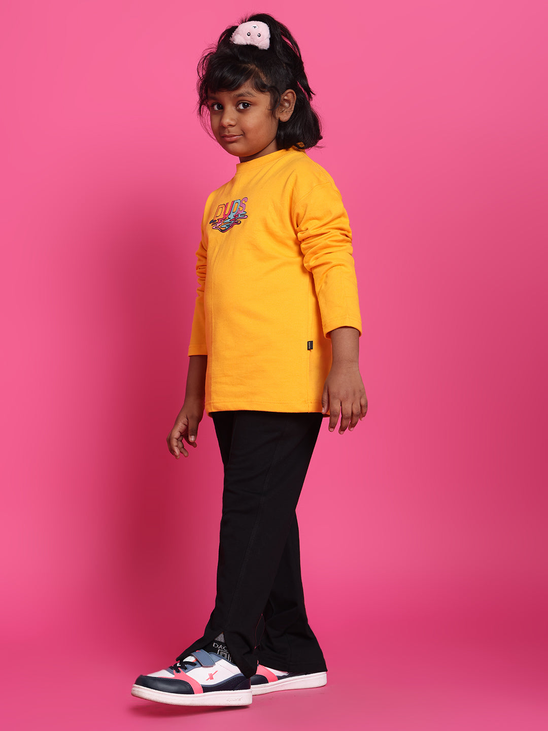 CUBE CO-ORD FOR BOYS & GIRLS (YELLOW-BLACK)