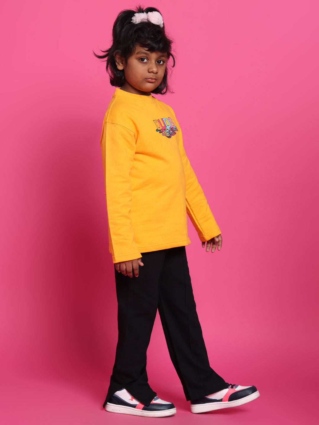 CUBE CO-ORD FOR BOYS & GIRLS (YELLOW-BLACK)