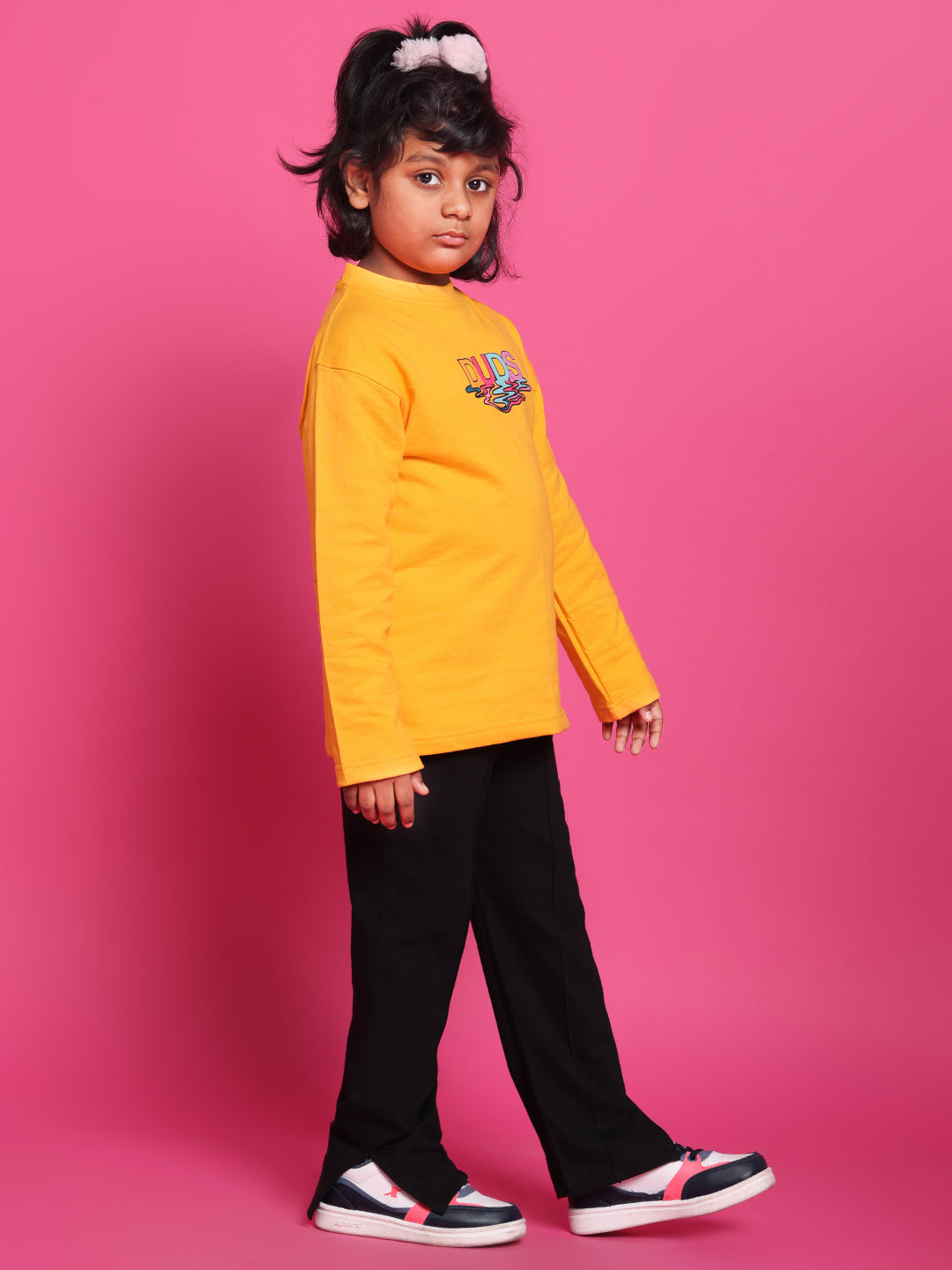 CUBE CO-ORD FOR BOYS & GIRLS (YELLOW-BLACK)