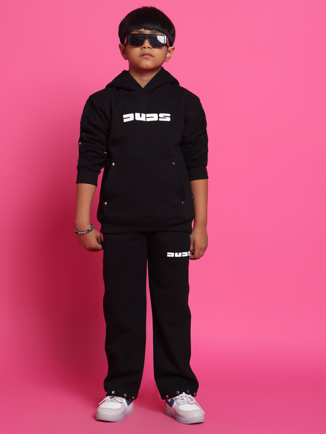 SHOOTER CO-ORD FOR BOYS & GIRLS (BLACK)