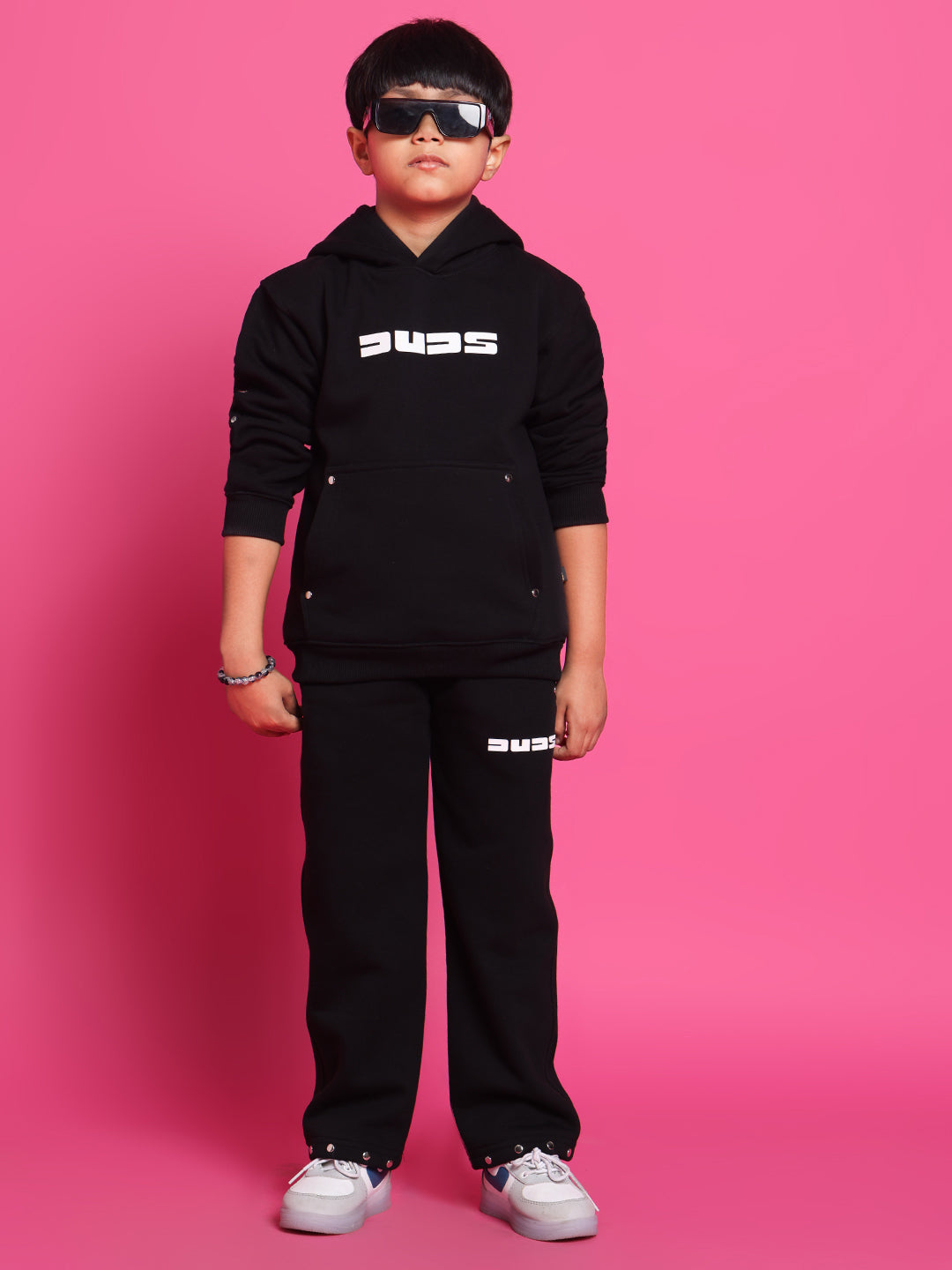 SHOOTER CO-ORD FOR BOYS & GIRLS (BLACK)