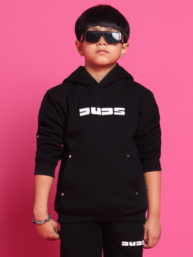 SHOOTER HOODIES FOR BOYS & GIRLS (BLACK)