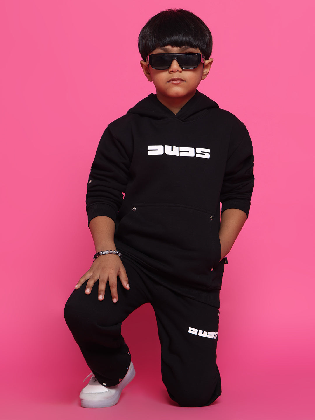 SHOOTER CO-ORD FOR BOYS & GIRLS (BLACK)