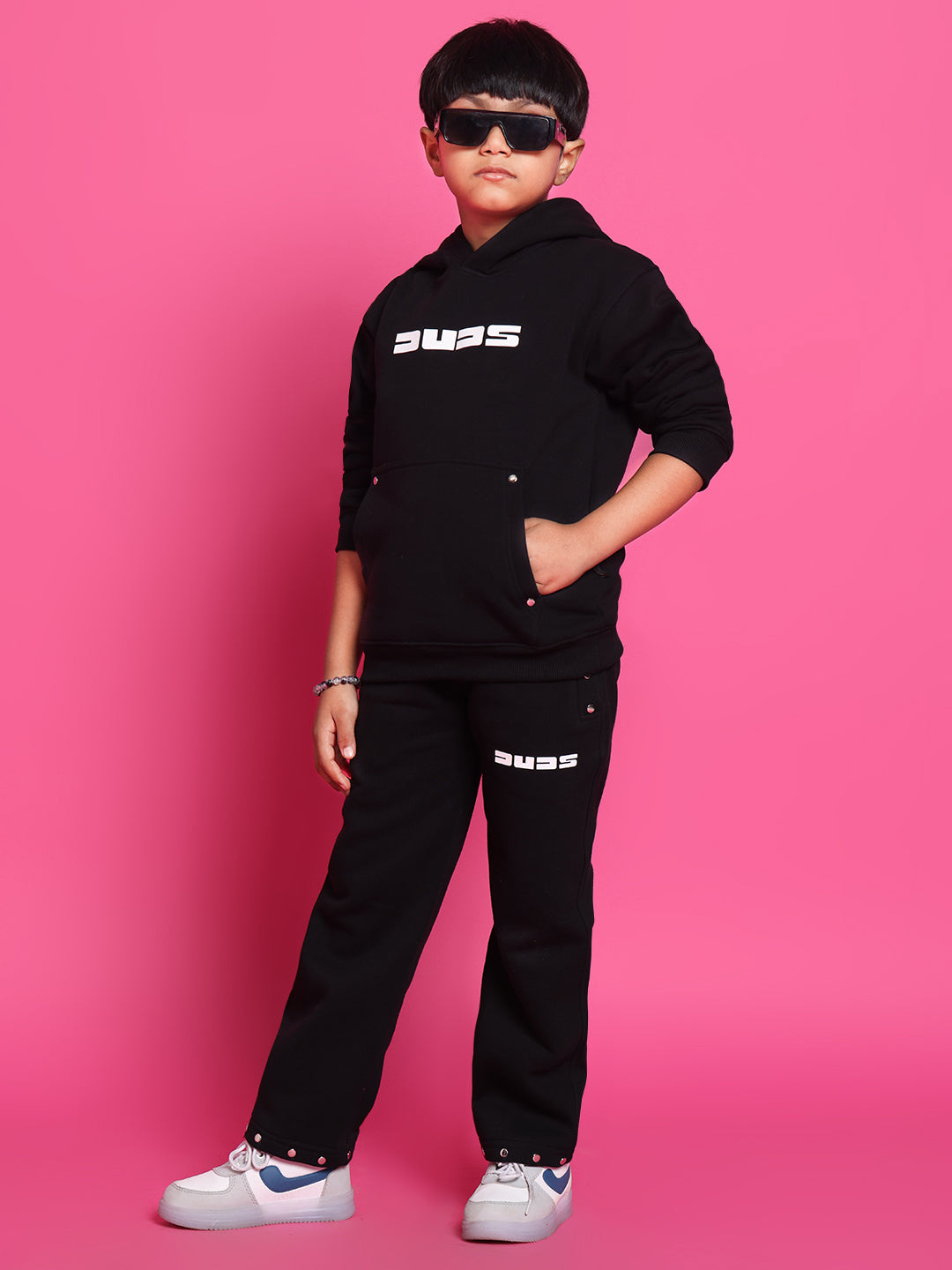 SHOOTER CO-ORD FOR BOYS & GIRLS (BLACK)