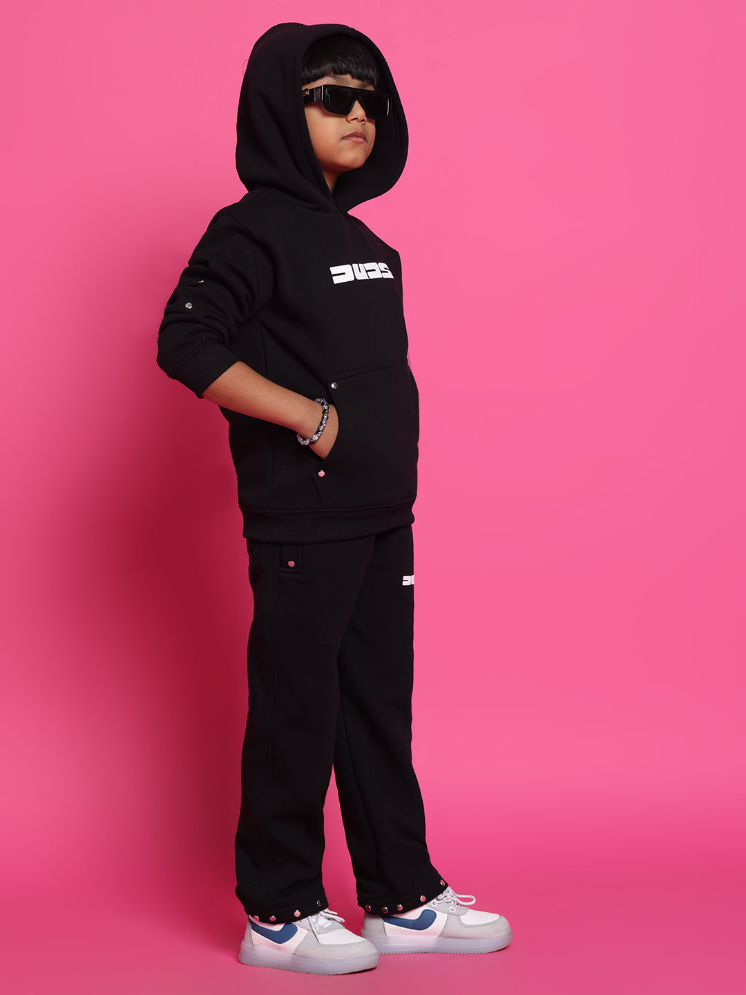 SHOOTER CO-ORD FOR BOYS & GIRLS (BLACK)