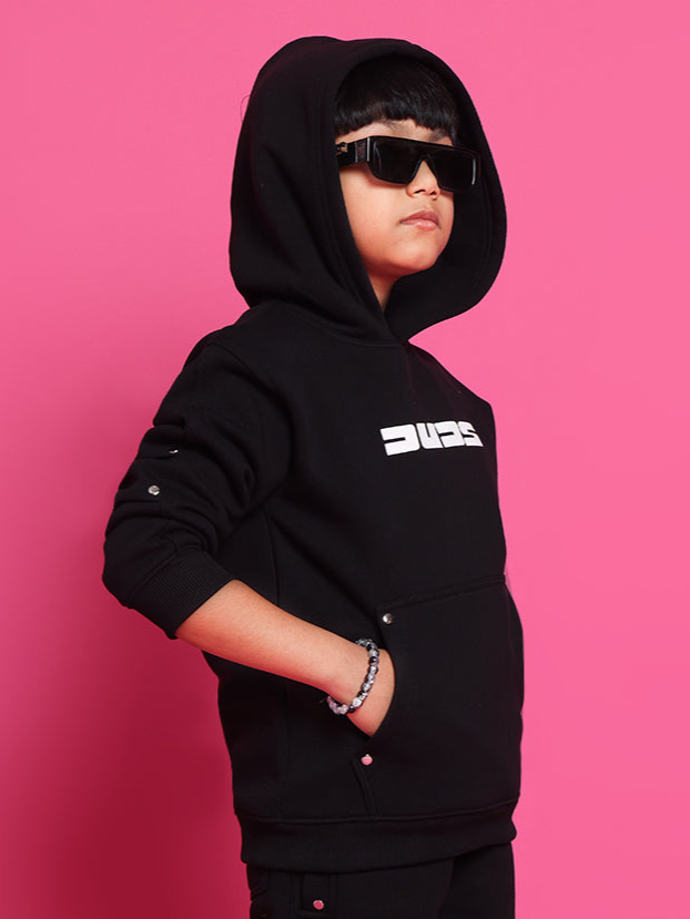 SHOOTER HOODIES FOR BOYS & GIRLS (BLACK)