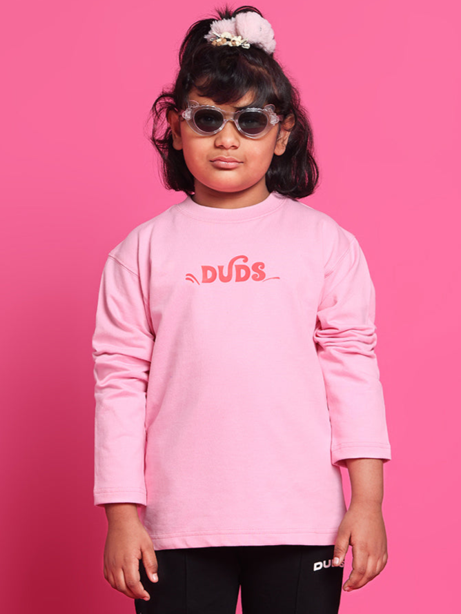 SCOOTER OVERSIZED SWEATSHIRT BOYS & GIRLS (PINK)