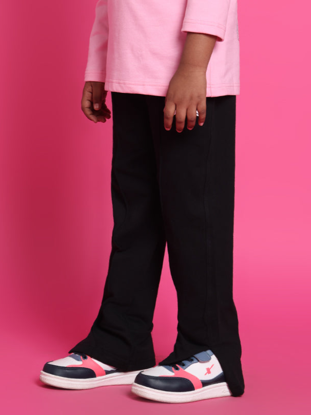 SCOOTER FLEECE PANT FOR BOYS & GIRLS (BLACK)