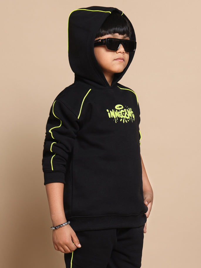 INNOCENT OVERSIZED HOODIE BOYS & GIRLS (BLACK)