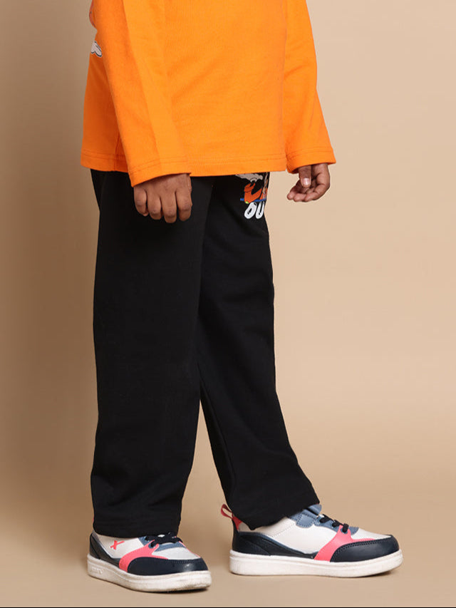 GOOFY JOGGERS FOR BOYS & GIRLS (BLACK)