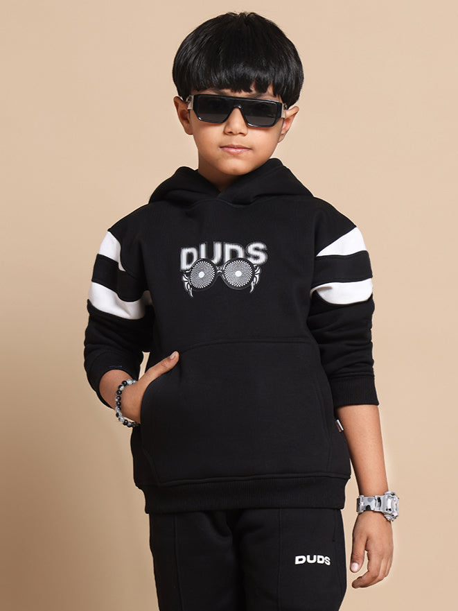 MOLLY OVERSIZED HOODIE BOYS & GIRLS (BLACK)