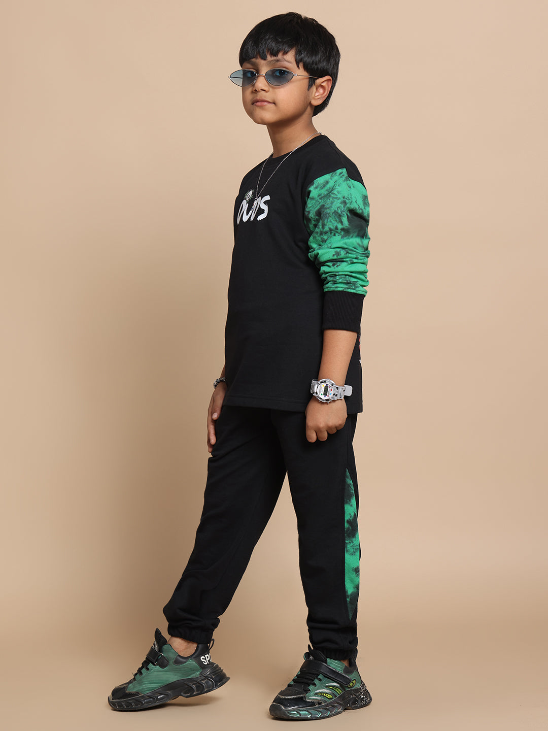 PANDA JOGGERS FOR BOYS & GIRLS (GREEN)