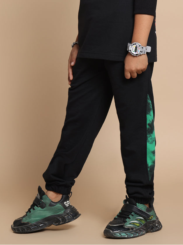 PANDA JOGGERS FOR BOYS & GIRLS (GREEN)