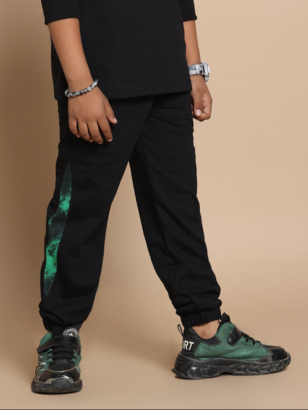 PANDA JOGGERS FOR BOYS & GIRLS (GREEN)