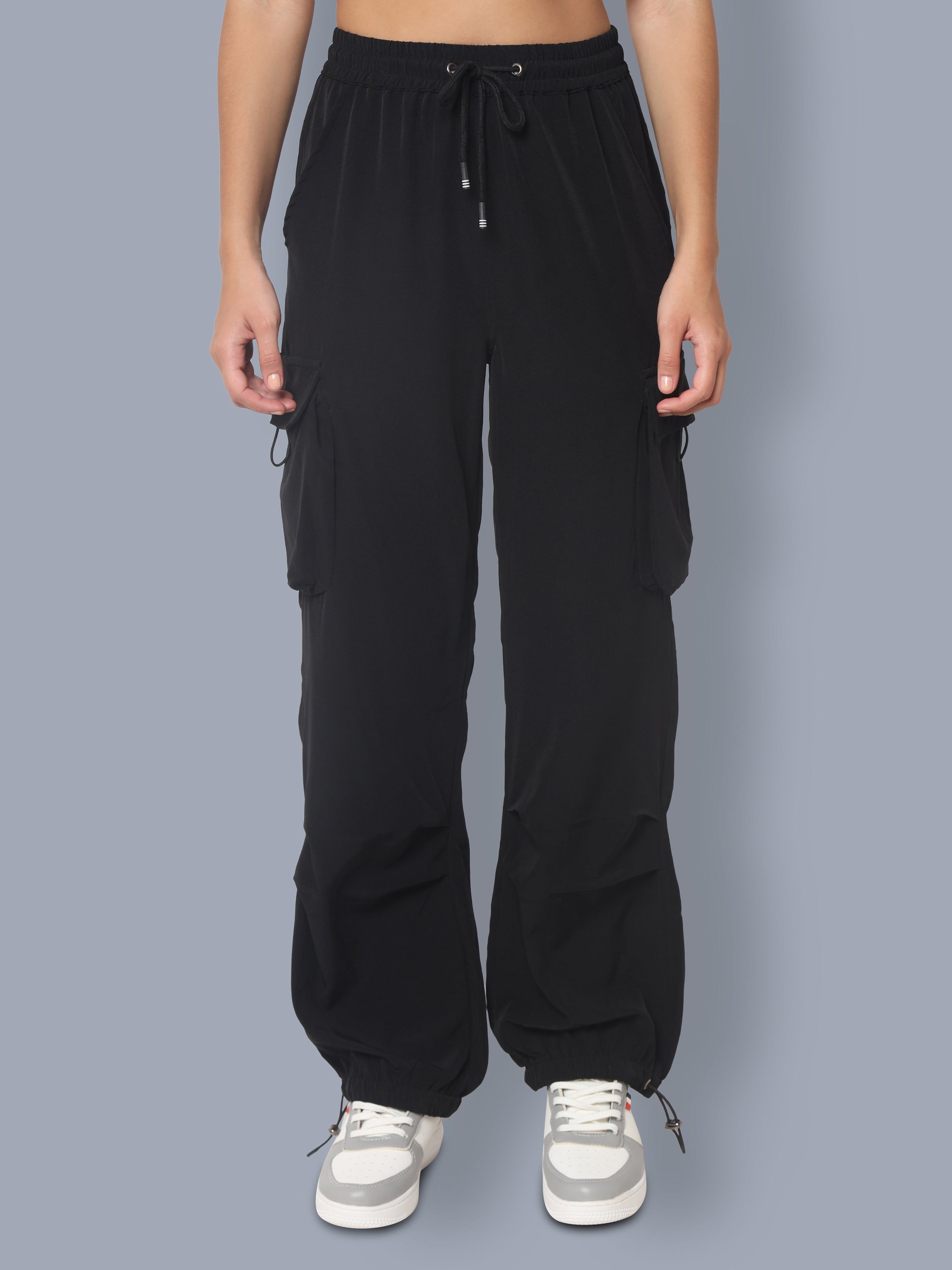 TACTICAL CARGO JOGGERS (BLACK)