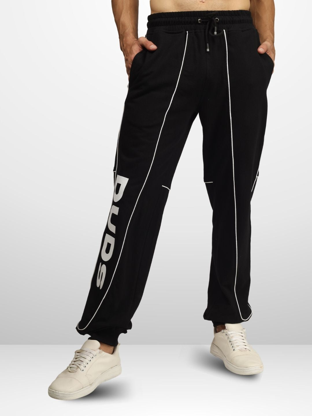 Work joggers online black