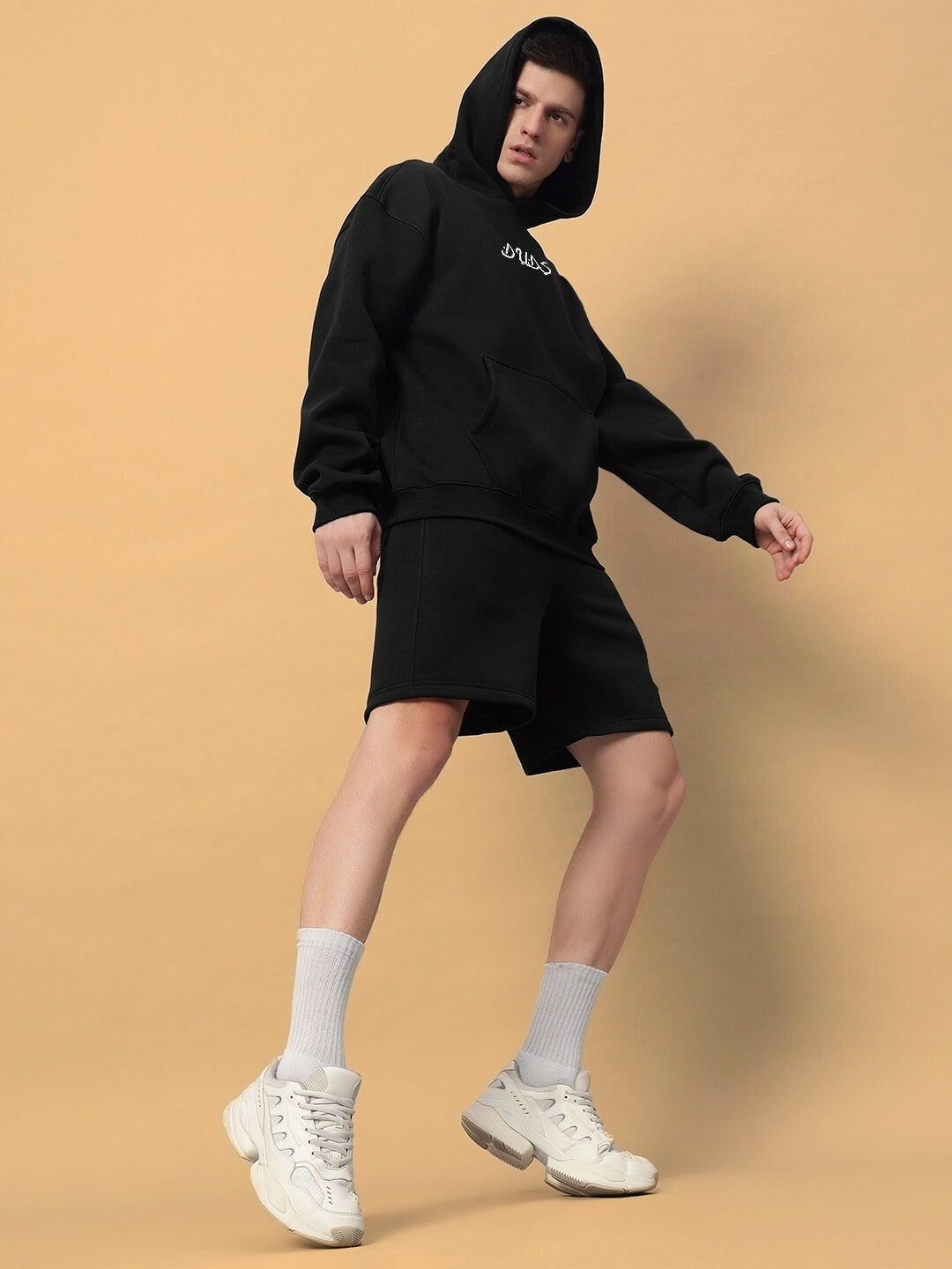 Dimension Fleece Co-Ord (Black)