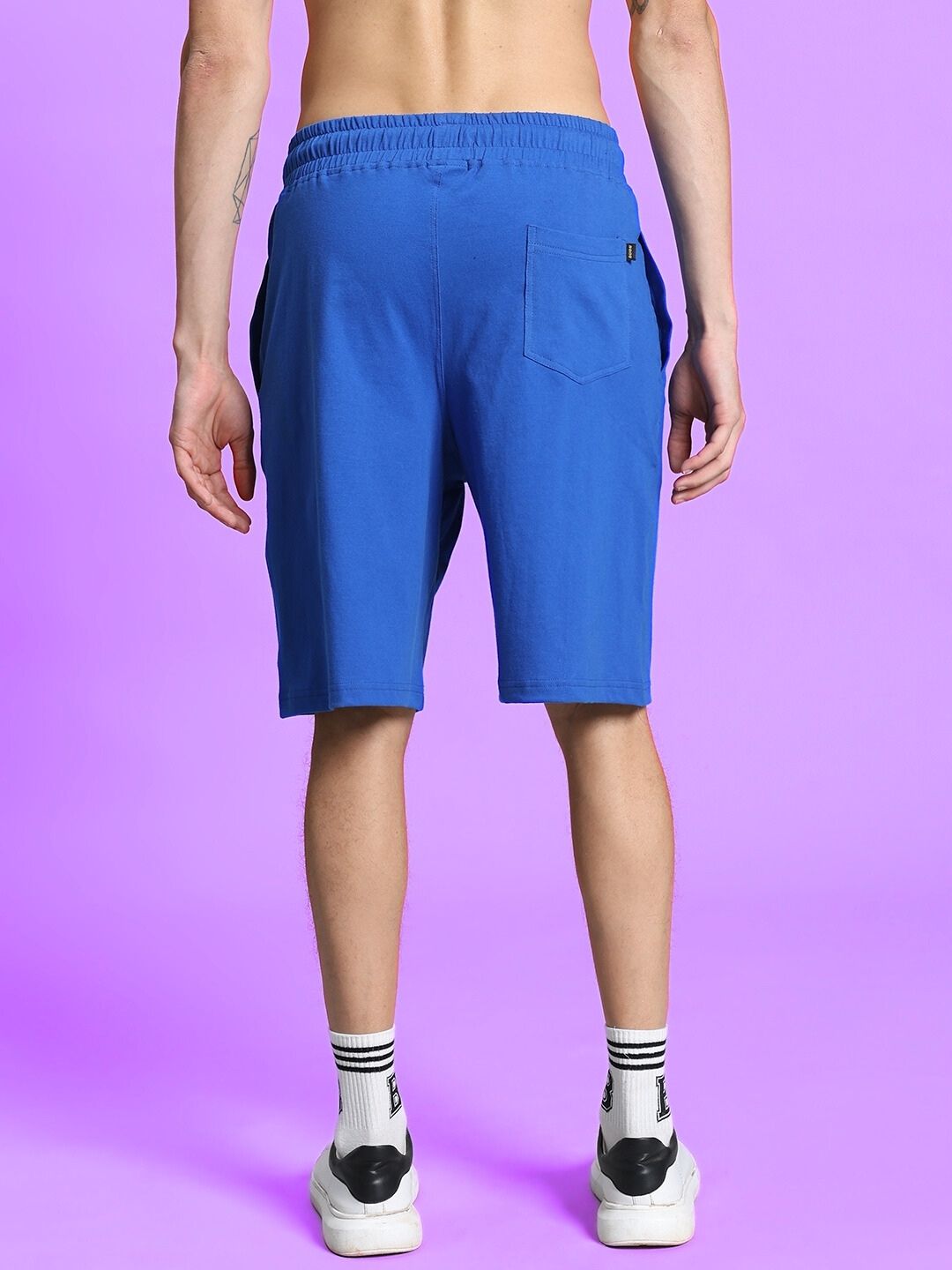 OUTLOOK SUMMER CO-ORD SHORTS SET (R BLUE)