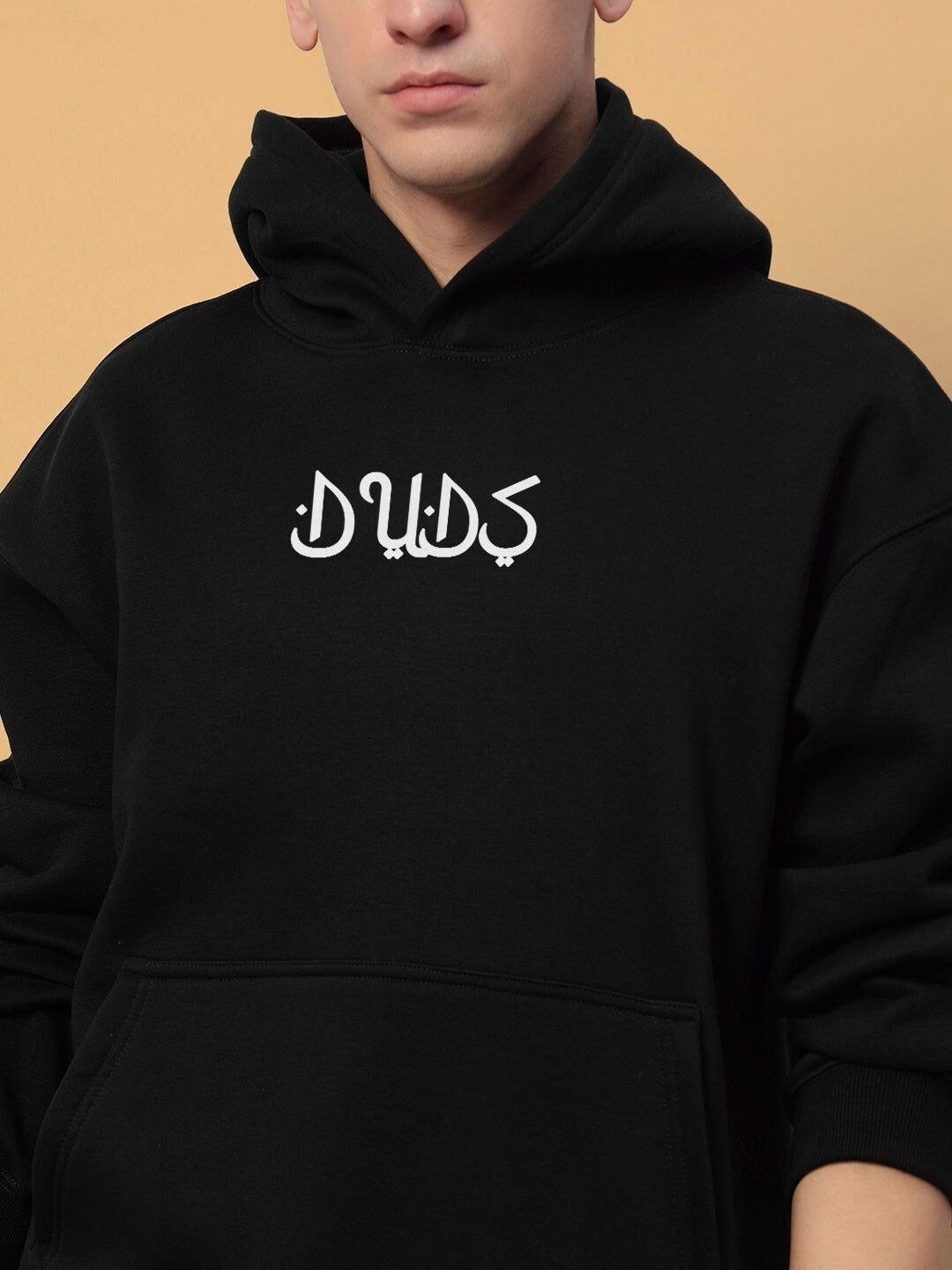 DIMENSION FLEECE HOODIE (BLACK)