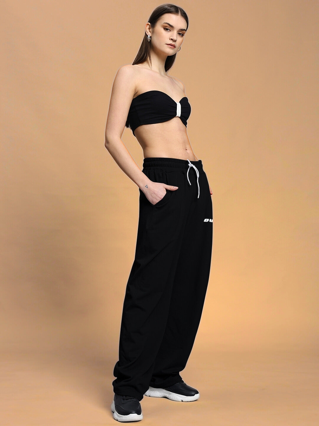 WOMEN'S LIA CO-ORD SET (BLACK)