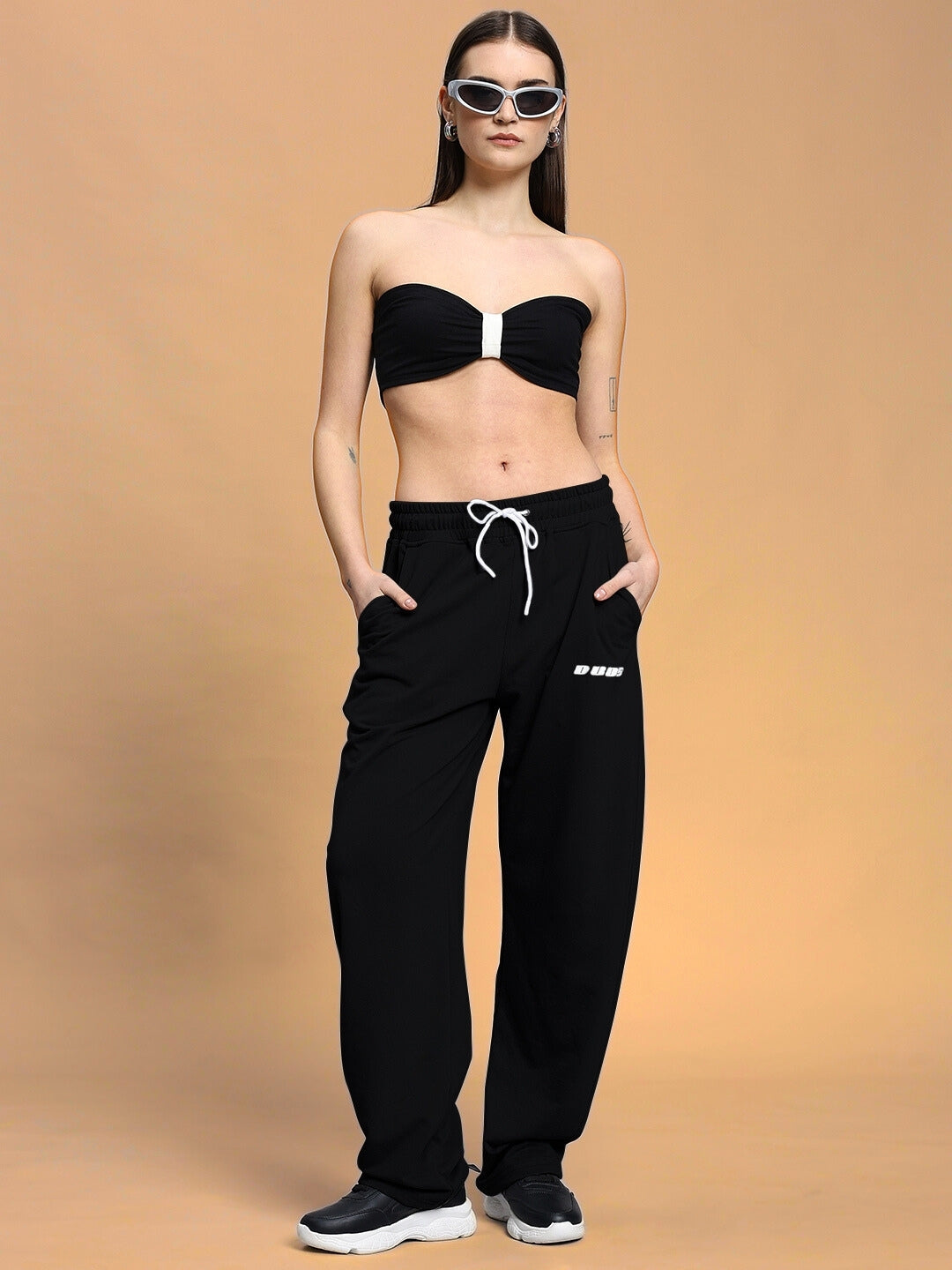 WOMEN'S LIA CO-ORD SET (BLACK)