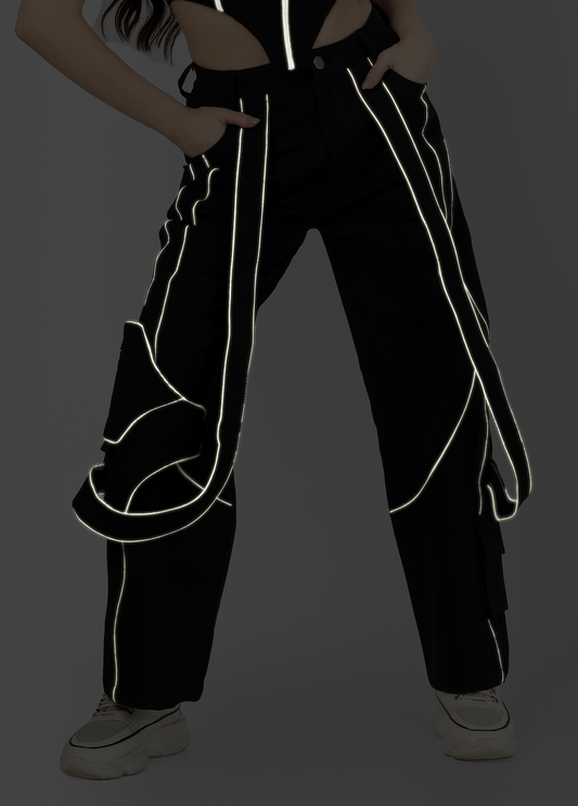 reflective carpenter pant