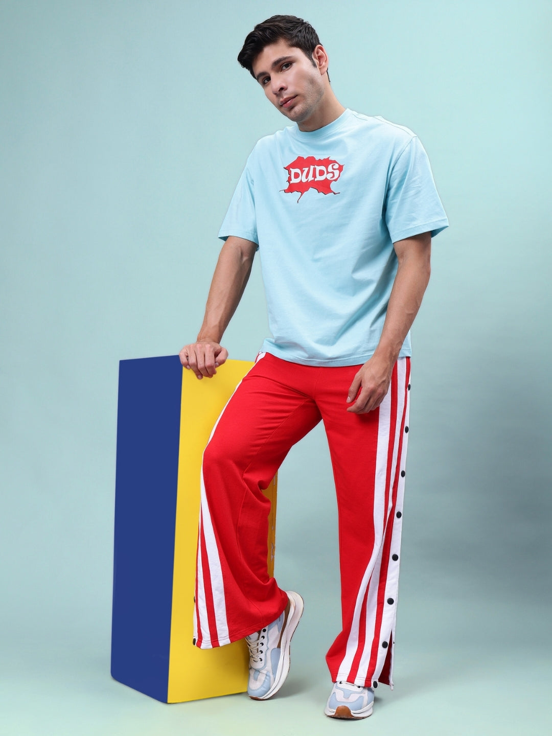 DANCER JOGGERS (RED-WHITE)