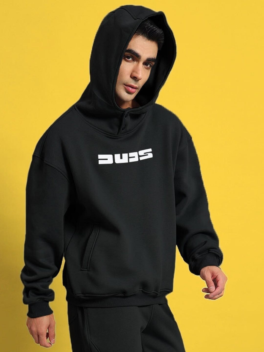 SHOOTER FLEECE HOODIE (BLACK)