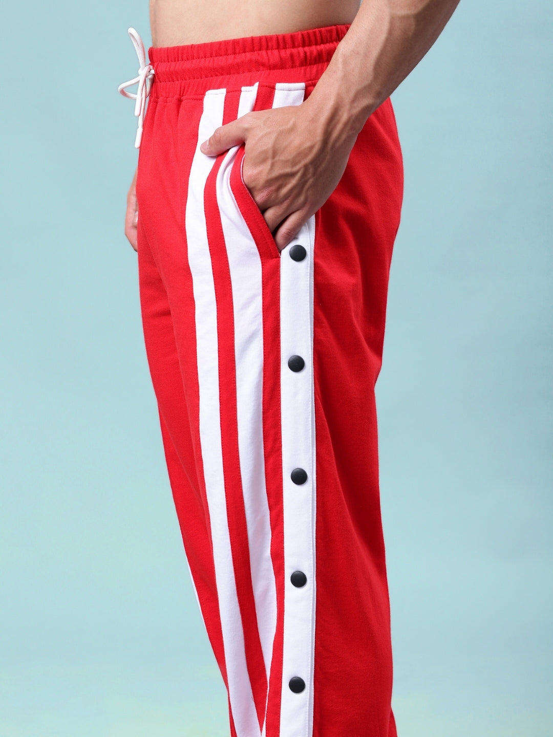 DANCER JOGGERS (RED-WHITE)