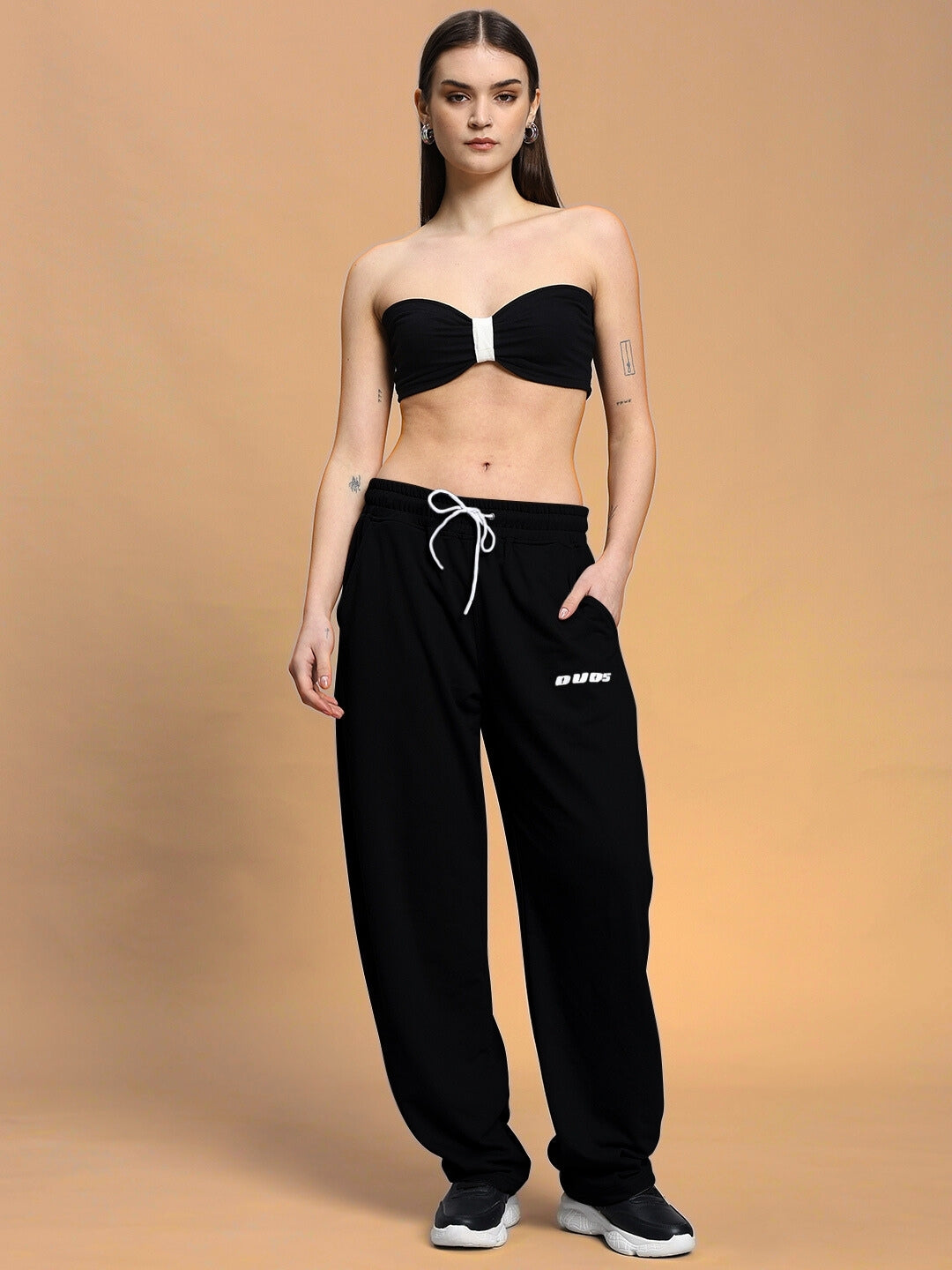 WOMEN'S LIA CO-ORD SET (BLACK)