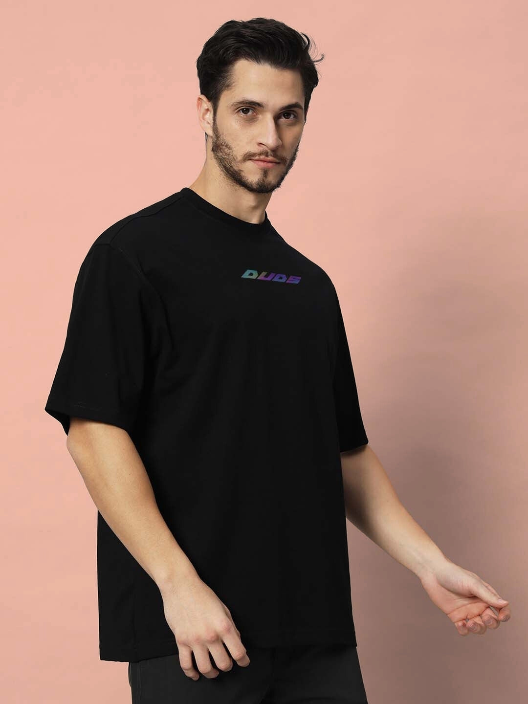 Ticket oversized T-shirt (Black)