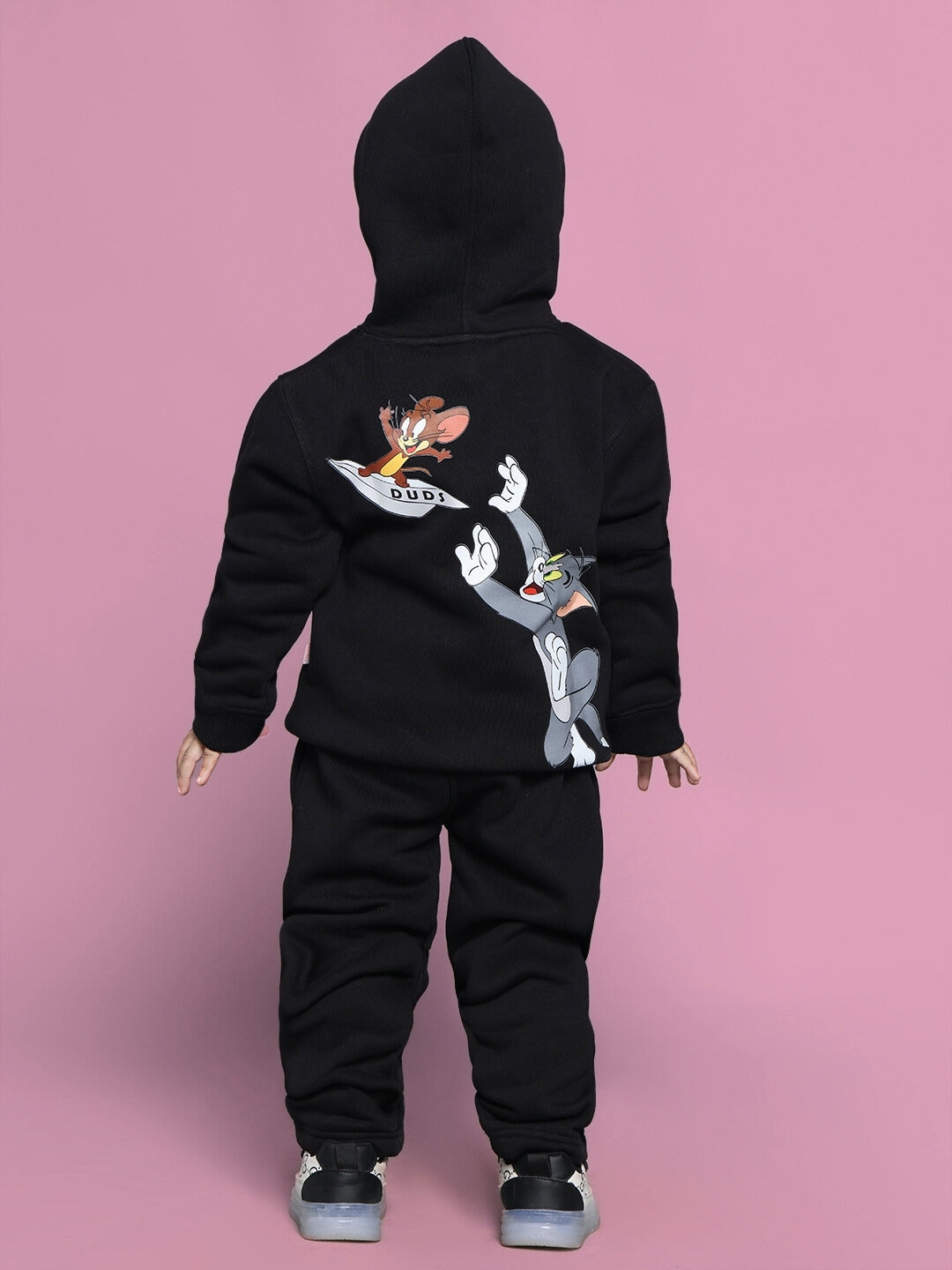 TOM & JERRY CO-ORD FOR BOYS & GIRLS (BLACK)