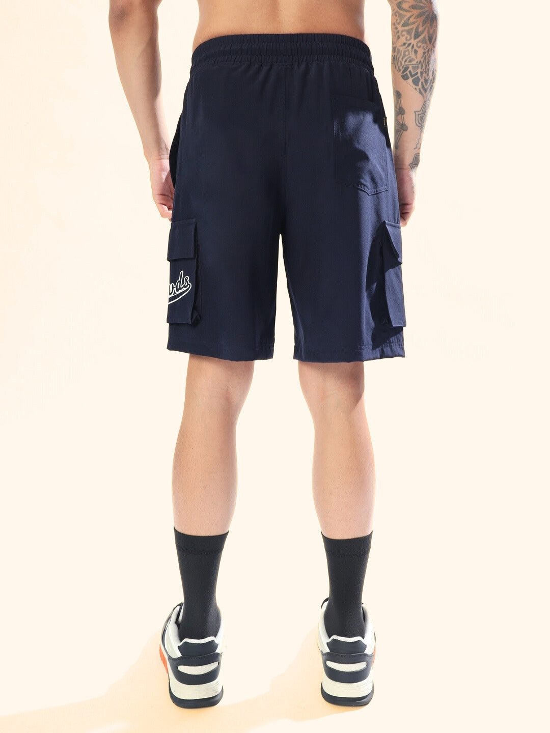 Brawny Cargo Shorts (Navy Blue)