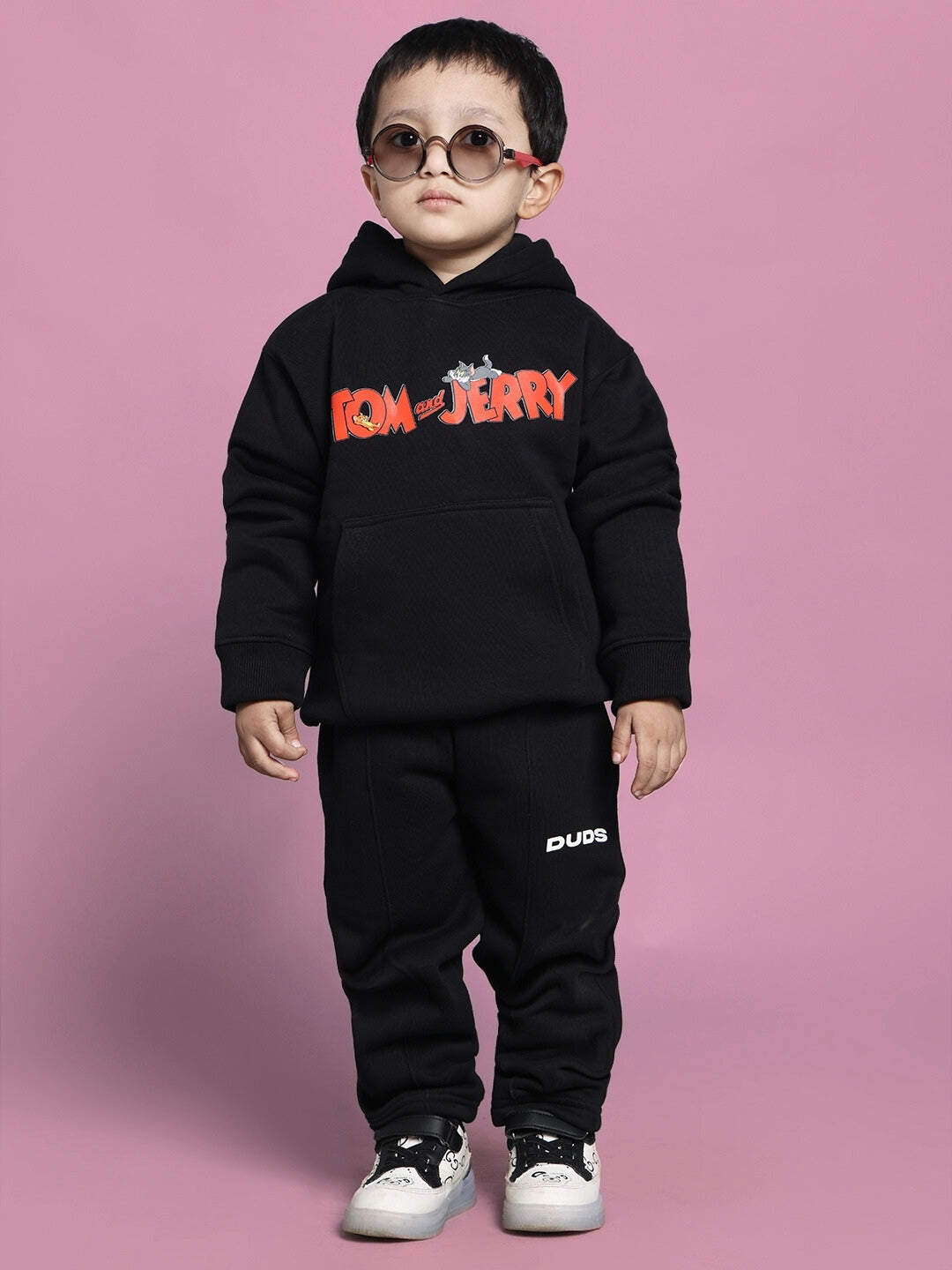 TOM & JERRY CO-ORD FOR BOYS & GIRLS (BLACK)