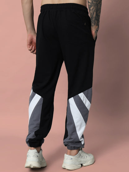 DUDS DRAPE RELAXED FIT JOGGERS (BLACK)