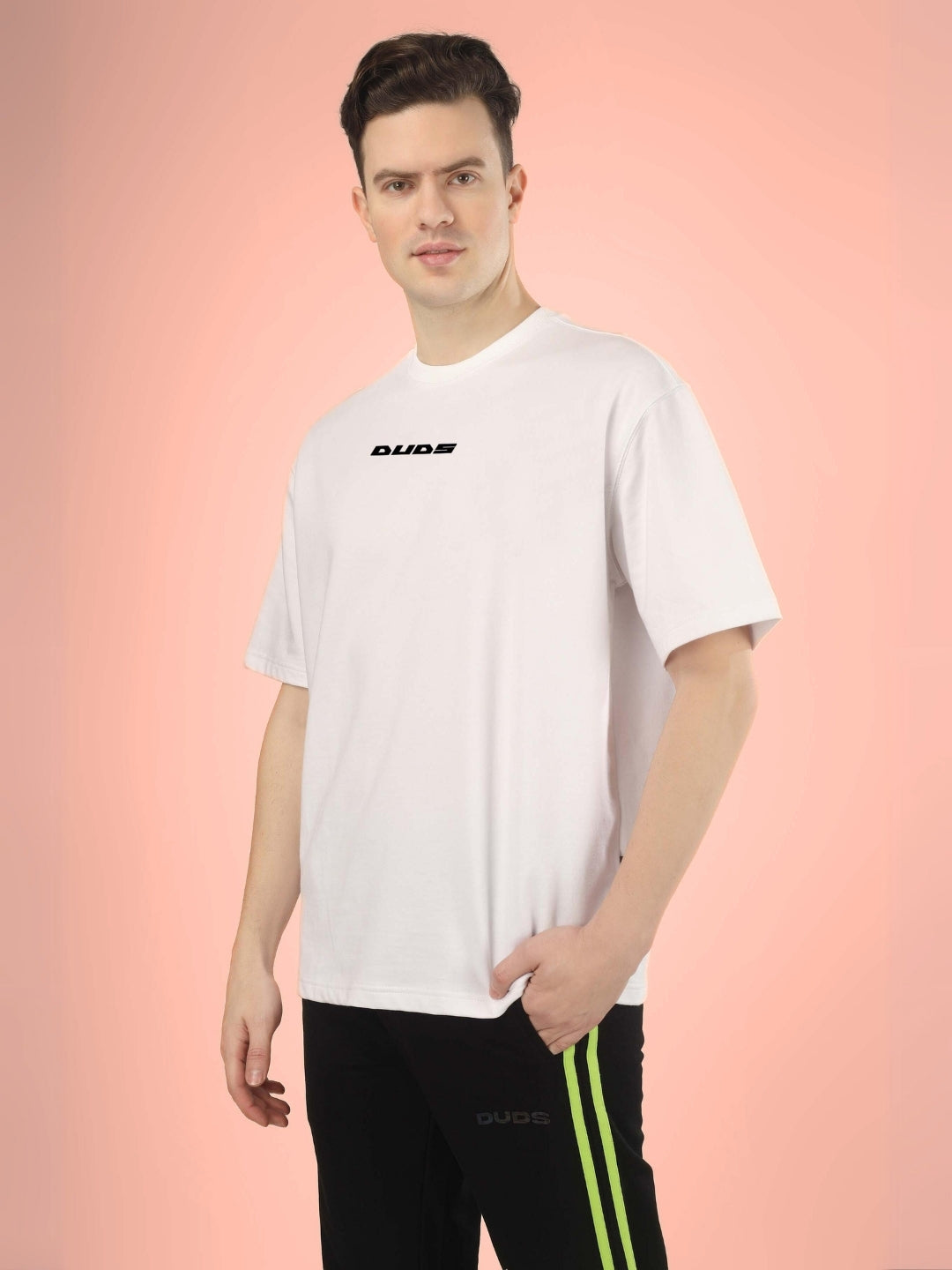 BALANCE OVER-SIZED T-SHIRT (WHITE)