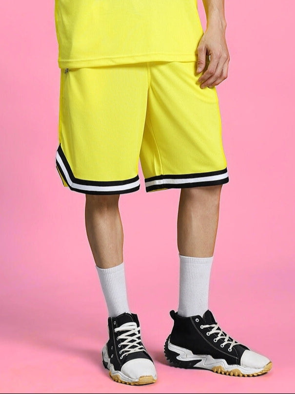 Vigor Regular Fit Shorts (Yellow)