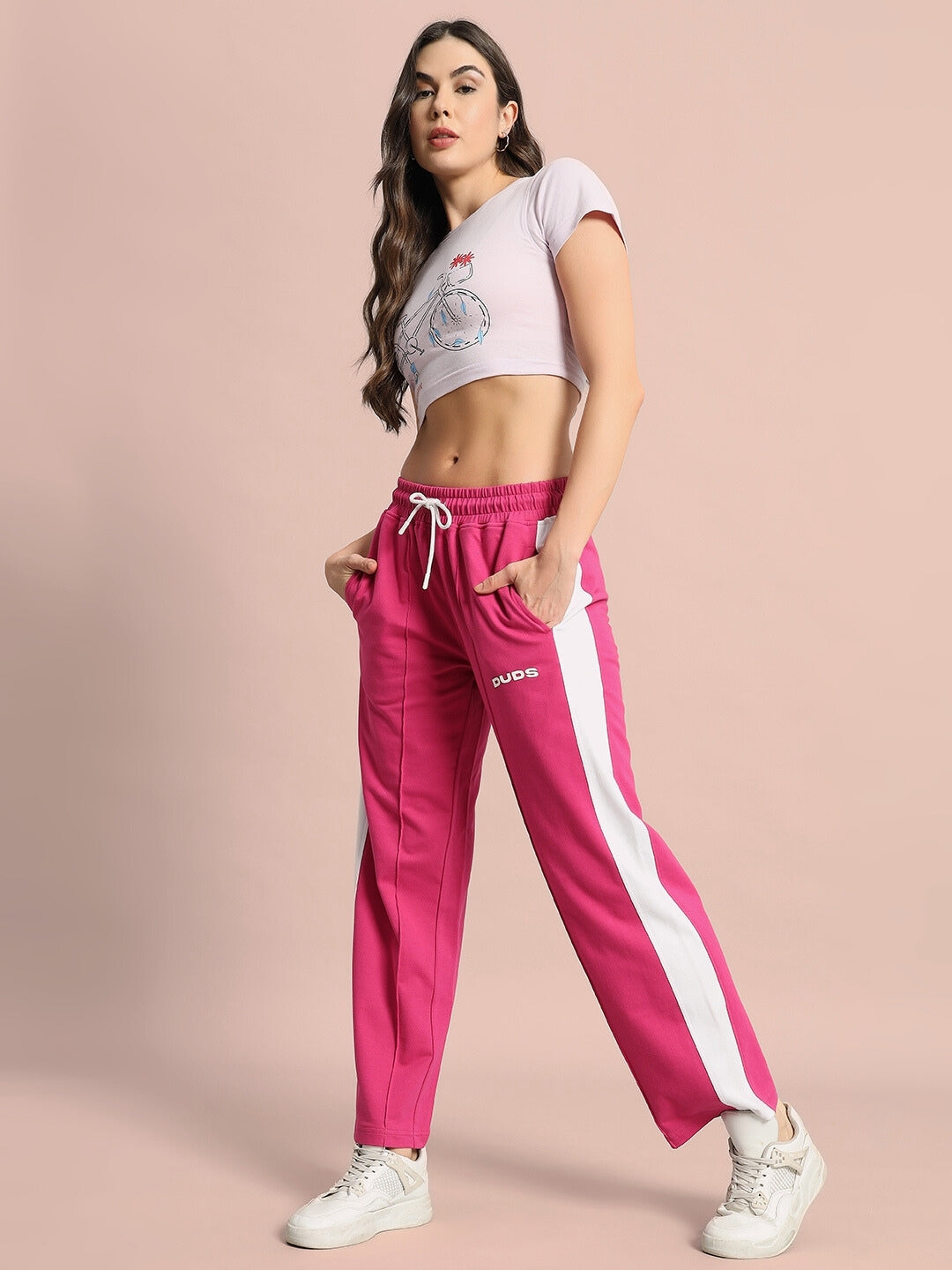 Feeling Chipper Women Crop-Top (Little Princess Lilac)