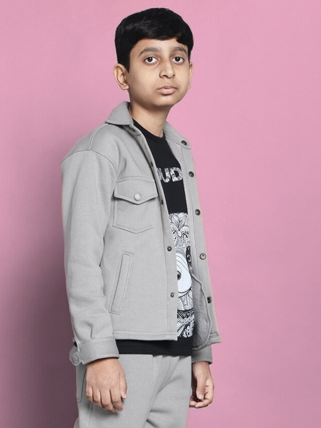 BURLY SWEATSHIRT FOR BOYS & GIRL (GREY)