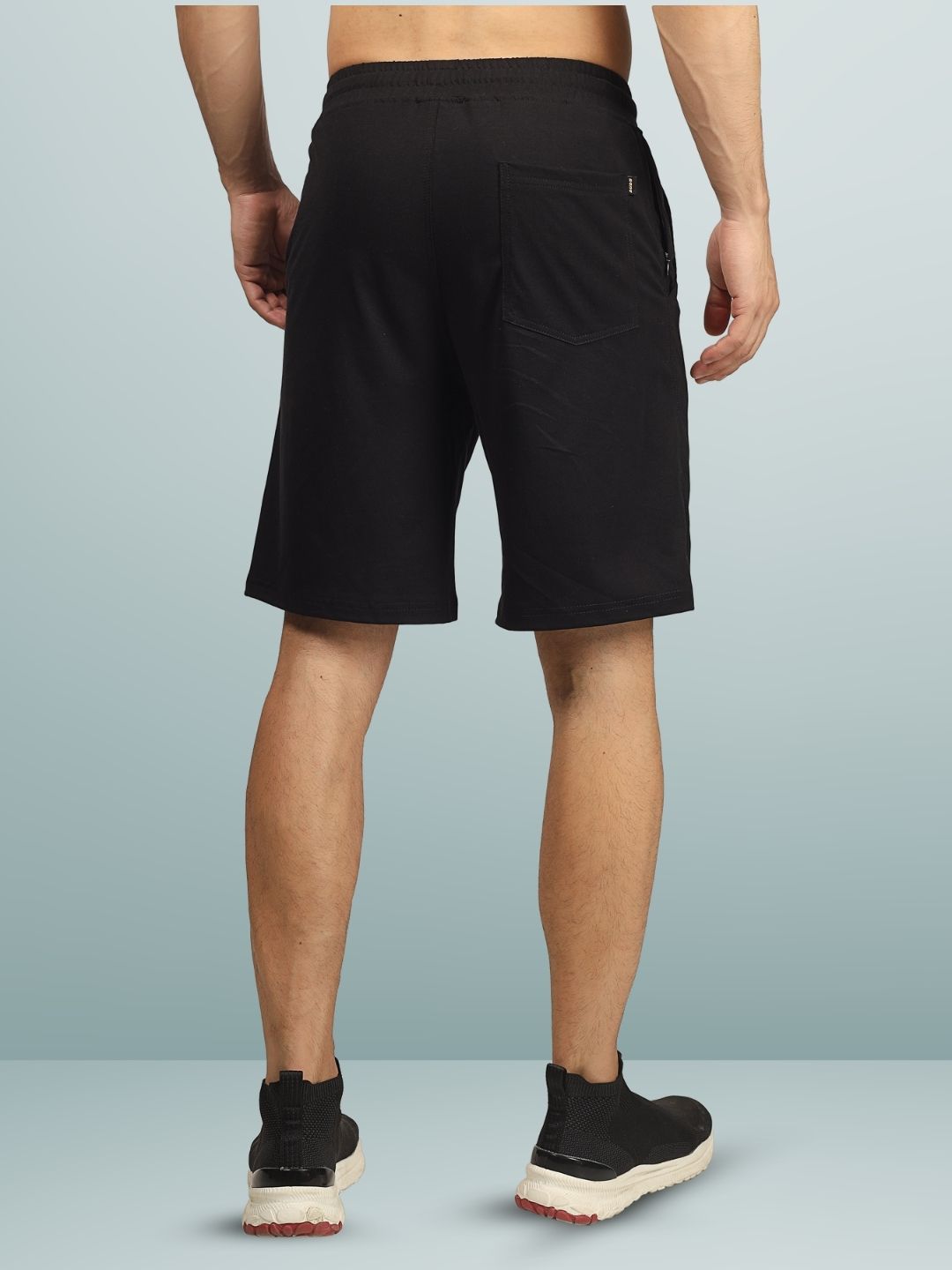 Eat My Shorts Regular Fit Shorts (Black) - Wearduds