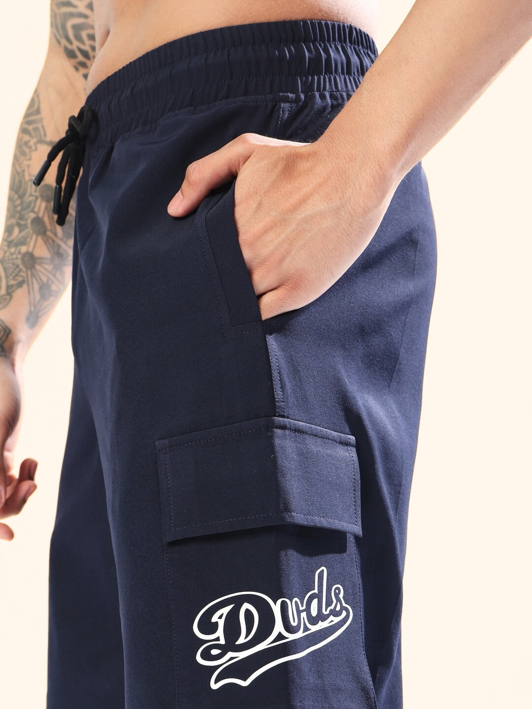 Brawny Cargo Shorts (Navy Blue)