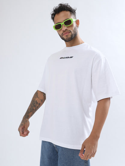 My Muse Over-Sized T-Shirt (White) - Wearduds
