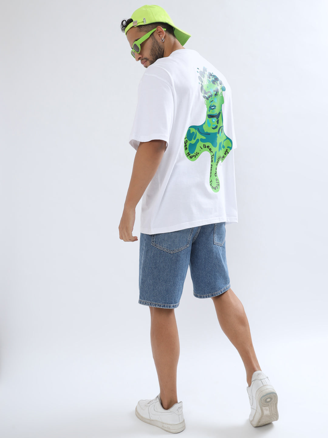 My Muse Over-Sized T-Shirt (White) - Wearduds