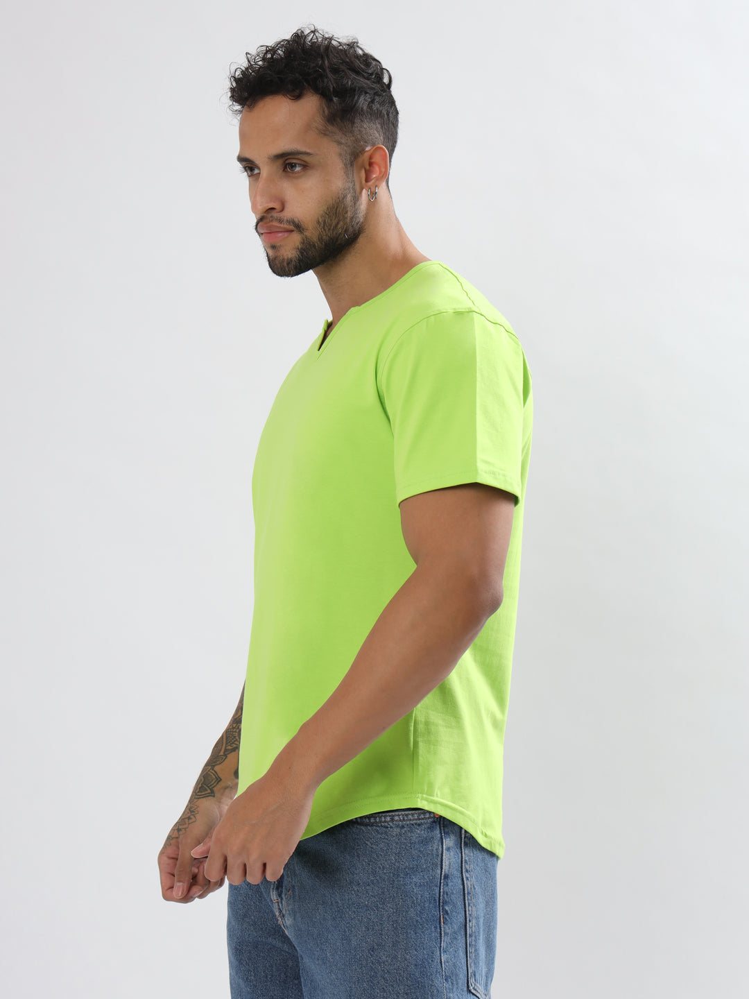 Viking Regular Fit T-Shirt (Neon Green) - Wearduds