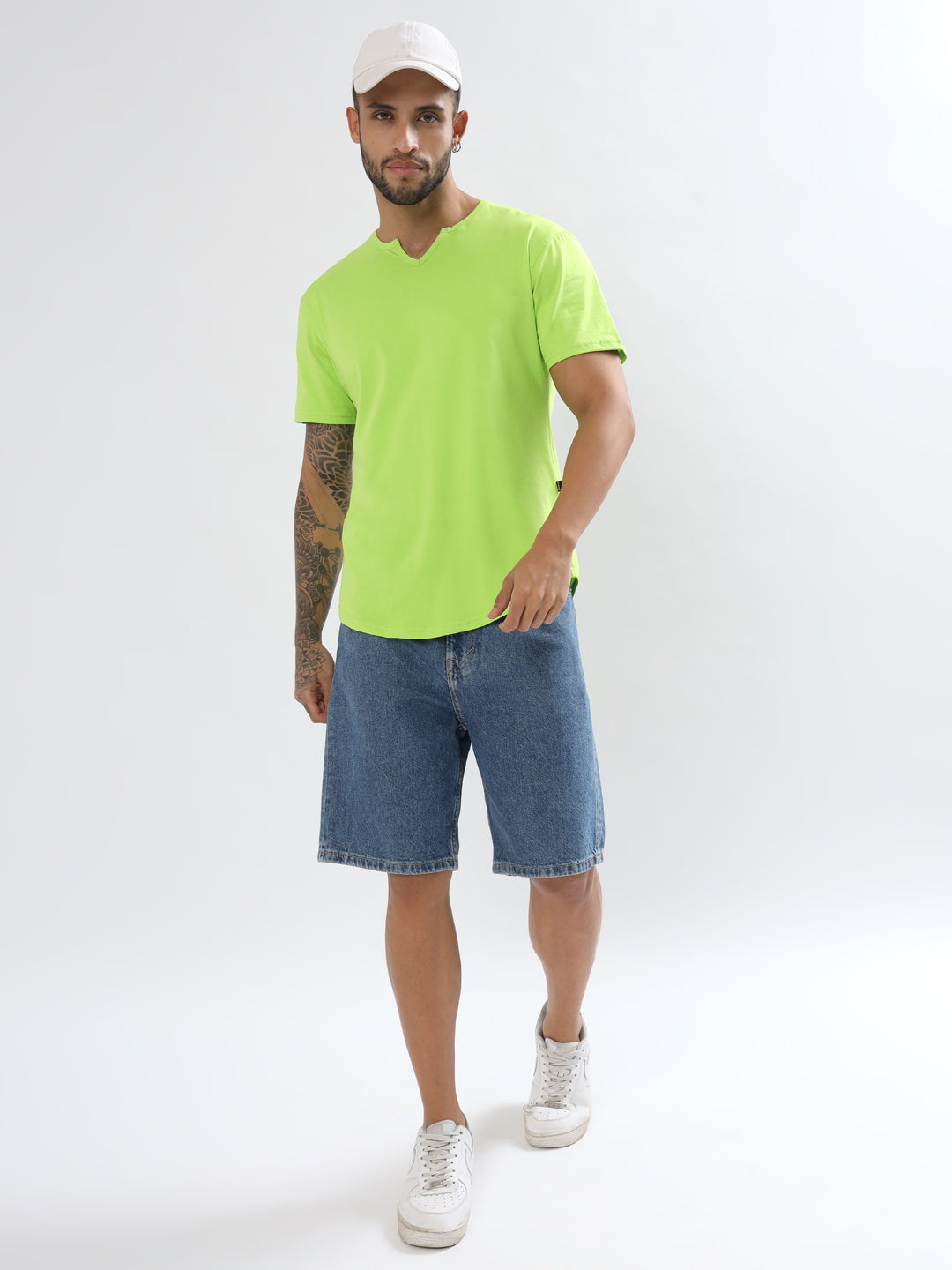 Viking Regular Fit T-Shirt (Neon Green) - Wearduds