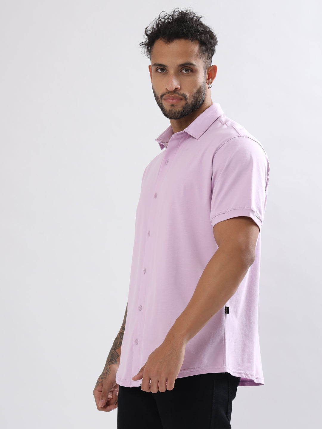 Noir Lilac Shirt - Wearduds