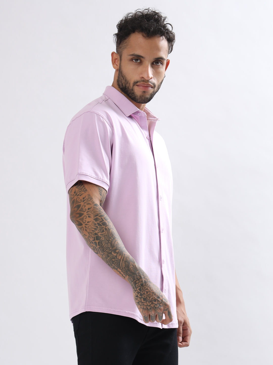 Noir Lilac Shirt - Wearduds