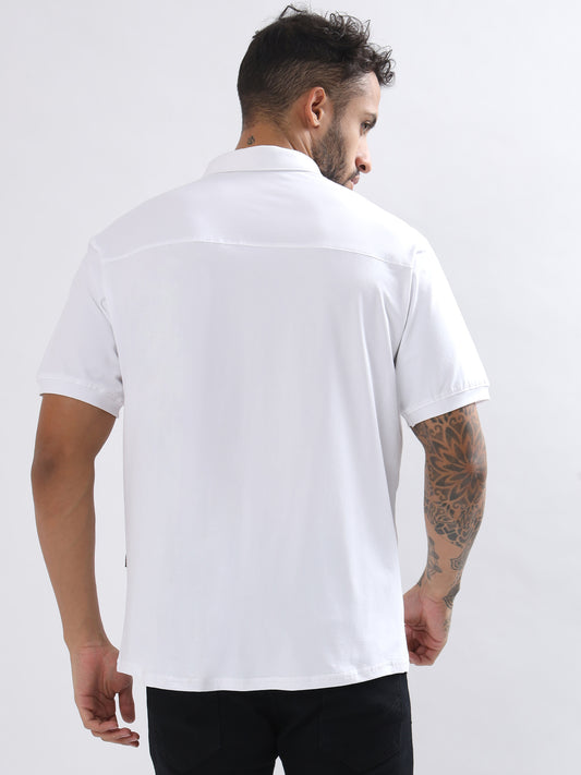 noir white shirt