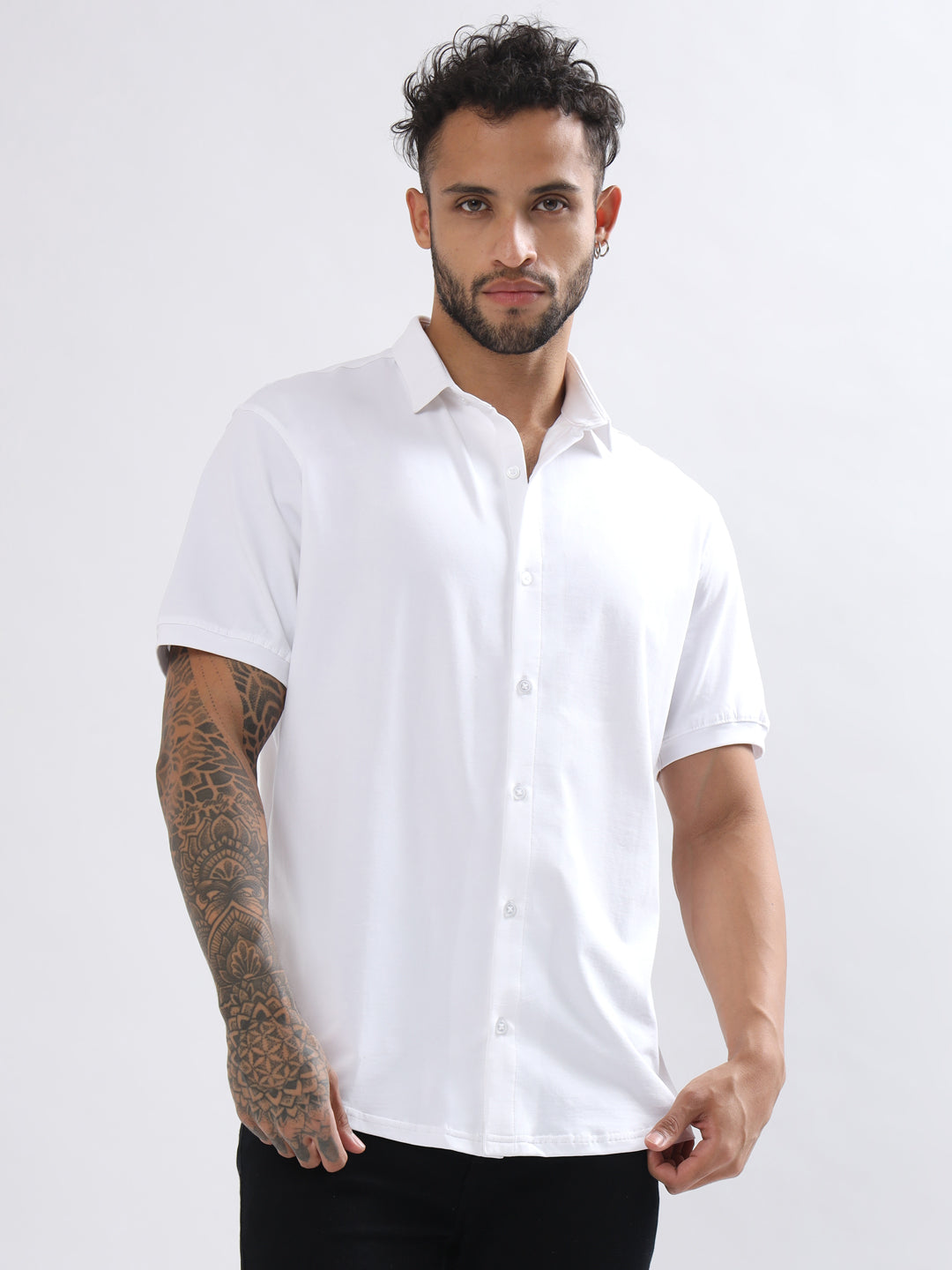 Noir White Shirt - Wearduds